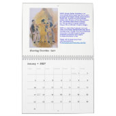 Calendar 2026 Sarr /George Charles Sarantakos カレンダー (1月 2027)