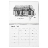 Calendar 2026 Sarr /George Charles Sarantakos カレンダー (2月 2027)