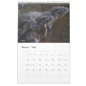 Calendar 2026 Scottish Wildlife  カレンダー (2月 2026)