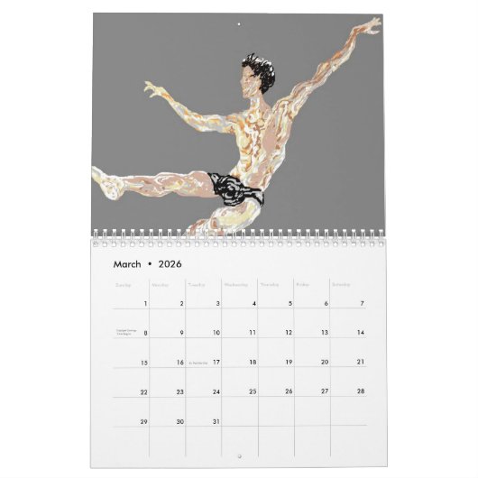 Calendar 2026  Transform Daily Motion カレンダー (3月 2026)