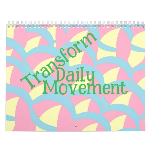 Calendar 2026  Transform Daily Motion カレンダー (カバー)