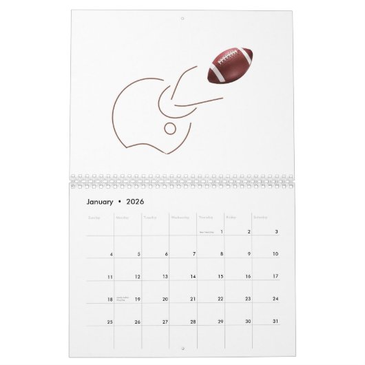 Calendar 2026 Transform Daily Motion カレンダー (1月 2026)