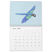 Calendar 2026 Tropical & Every Day Birds カレンダー (1月 2027)