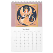 Calendar angel Egypt カレンダー (3月 2027)