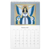 Calendar angel Egypt カレンダー (1月 2027)