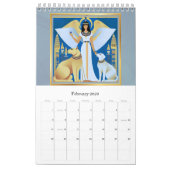 Calendar angel Egypt カレンダー (2月 2026)