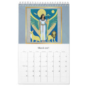 Calendar angel Egypt カレンダー (3月 2027)