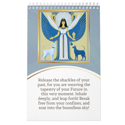 Calendar angel Egypt カレンダー (カバー)