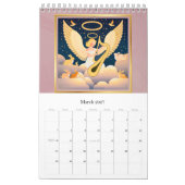 Calendar angel Egypt カレンダー (3月 2027)