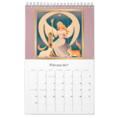 Calendar angel Egypt カレンダー (2月 2027)