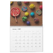 Calendar Candy カレンダー (1月 2027)