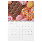 Calendar Candy カレンダー (2月 2027)