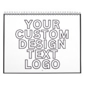 Calendar Custom with Business Logo Personalized  カレンダー (カバー)