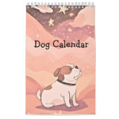 Calendar cute bulldog カレンダー (カバー)
