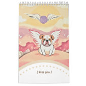 Calendar cute bulldog カレンダー (カバー)