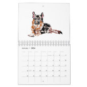 Calendar Dog Lovers 2026 カレンダー (1月 2026)