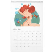 Calendar_final版の上の2011年のPin カレンダー (3月 2027)
