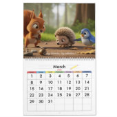 Calendar for Kids – Festive Holiday Fun カレンダー (3月 2026)