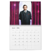 Calendar for true detective fans カレンダー (3月 2026)