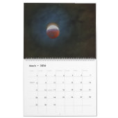 Calendar Lunar Light - Moonlit Moments (c) 2026 カレンダー (3月 2026)