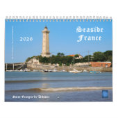 Calendar of seaside of France カレンダー (カバー)