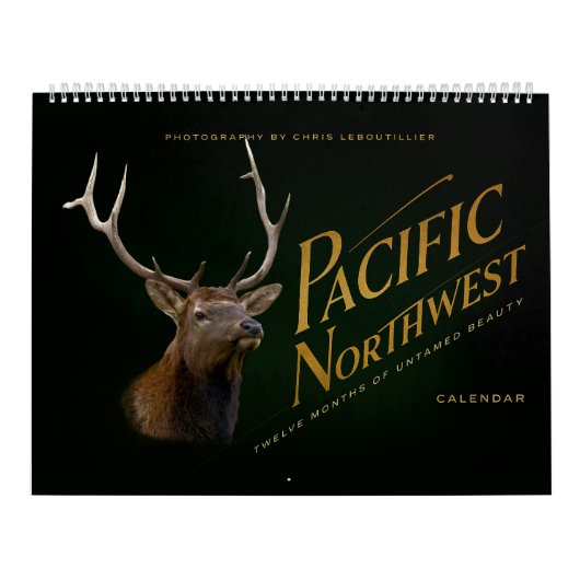 Calendar Pacific Northwest Wildlife (c)2026 カレンダー (カバー)