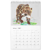 Calendar ; School  2026 カレンダー (1月 2027)