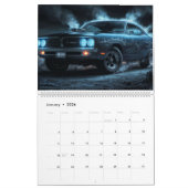 Calendar Série 6a カレンダー (1月 2026)