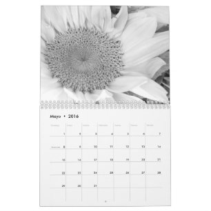 Calendarioの詐欺のfotografía enはyの黒人に白色塗料を塗ります カレンダー