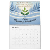 Calendario カレンダー (1月 2027)