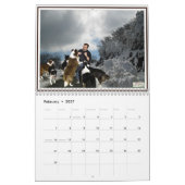 Calendario 2014 jolulodi Border Collie カレンダー (2月 2027)