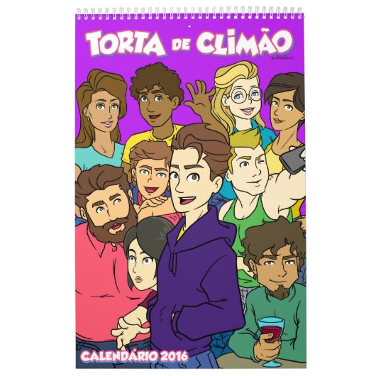 Calendário 2016 カレンダー (カバー)