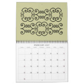 Calendario 2019 カレンダー (2月 2027)