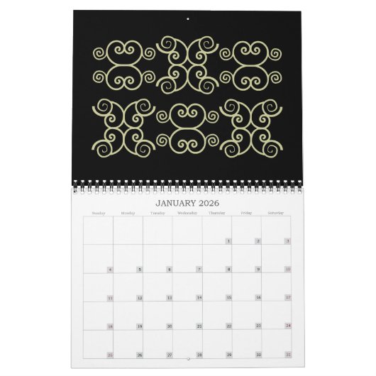 Calendario 2019 カレンダー (1月 2026)