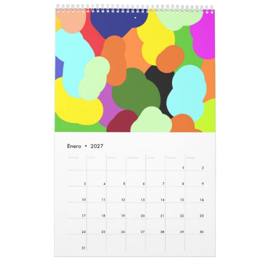 Calendario 2022 カレンダー (1月 2027)