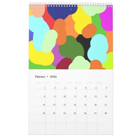 Calendario 2022 カレンダー (2月 2026)