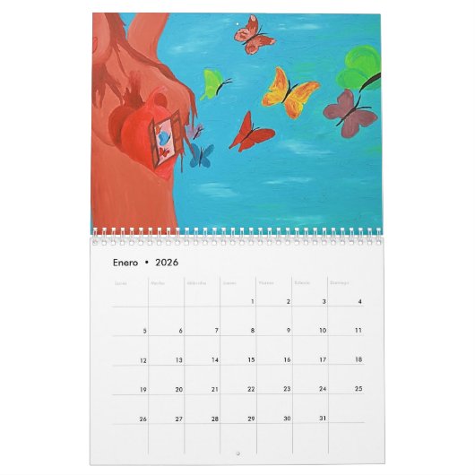 Calendario 2022 カレンダー (1月 2026)