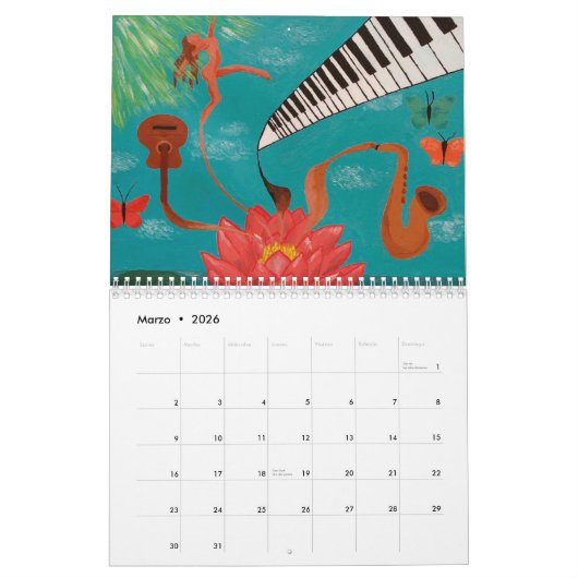 Calendario 2022 カレンダー (3月 2026)