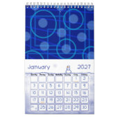 Calendario 2025 カレンダー (1月 2027)