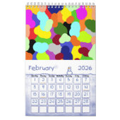 Calendario 2025 カレンダー (2月 2026)