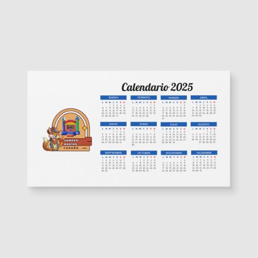 Calendario 2025 con logo (正面)