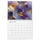 Calendario 2026 Flores カレンダー (2月 2027)