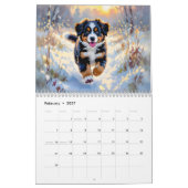Calendario 2026 Perritos カレンダー (2月 2027)