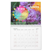 Calendário 2026 :: Viva a Vida Edição ILUMINAÇÃO カレンダー (1月 2026)