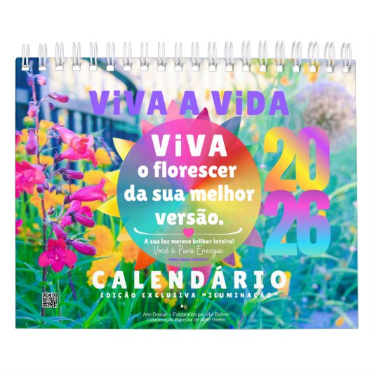 Calendário 2026 :: Viva a Vida Edição ILUMINAÇÃO カレンダー (カバー)