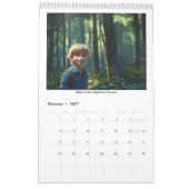Calendario Benny the Bear and the Missing Honey カレンダー (2月 2027)
