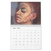 Calendario  Calendar - Renso Art 2025 カレンダー (3月 2027)