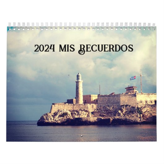 CALENDARIO CUBA O MIS RECUERDOS カレンダー (カバー)