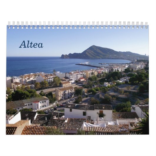 Calendario de Altea, España カレンダー (カバー)