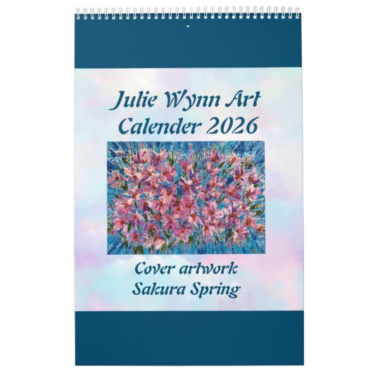 Calendario de arte de Julie Wynn カレンダー (カバー)